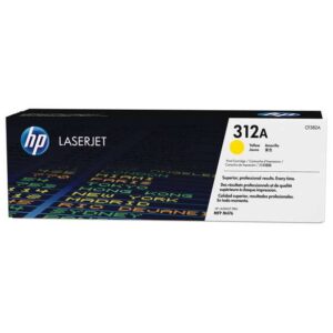 hp cf382a amarillo cartucho de toner original 312a