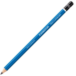 staedtler mars lumograph 100 lapiz de grafito hexagonal mina 3b ultrarresistente de 2.5mm madera de bosques sostenibles caja de 12 ud
