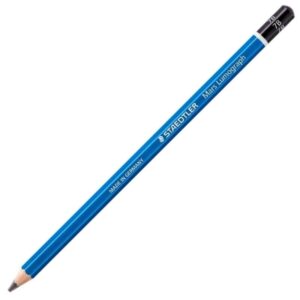 staedtler mars lumograph 100 lapiz de grafito hexagonal mina 7b ultrarresistente de 3.6mm madera de bosques sostenibles caja de 12 ud