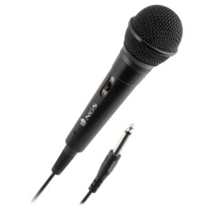 ngs singer fire microfono boton on/off jack de 6.3mm cable de 3m color negro