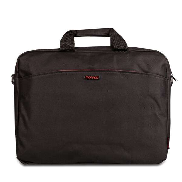 ngs monray enterprise maletin para portatil 15.6" acolchado interior 2 compartimentos y bolsillo exterior color negro