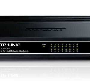 tp link tl sf1016d switch sobremesa 16 puertos a 10/100mbps
