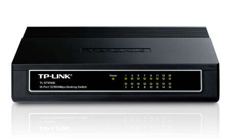 tp link tl sf1016d switch sobremesa 16 puertos a 10/100mbps