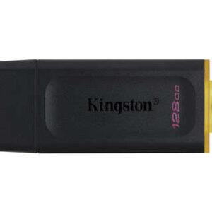 kingston datatraveler exodia memoria usb 128gb usb 3.2 gen 1 con tapa enganche para llavero color negro (pendrive)
