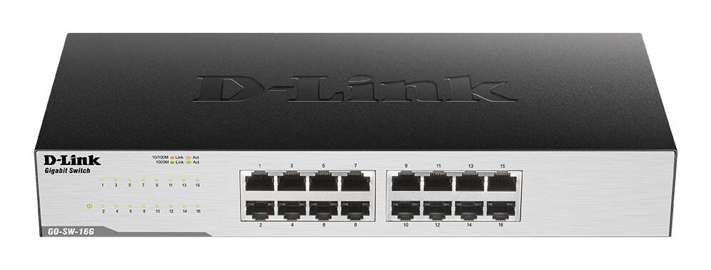 d link switch 16 puertos gigabit 10/100/1000 mbps