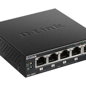 d link switch 5 puertos gigabit 10/100/1000 mbps poe+