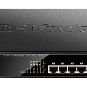 d link switch 8 puertos gigabit 10/100/1000 mbps poe+