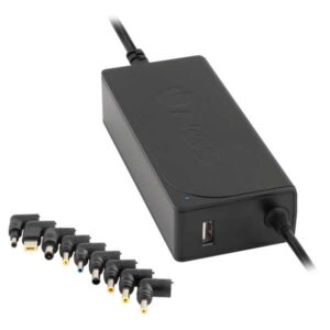 ngs cargador universal automatico para portatil 70w 1x usb 2.0 9 adaptadores