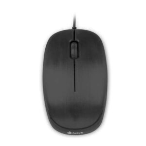 ngs flame raton usb 1000dpi 3 botones uso ambidiestro color negro