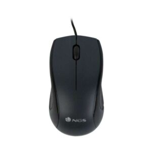 ngs mist raton usb 1000dpi 3 botones uso ambidiestro color negro