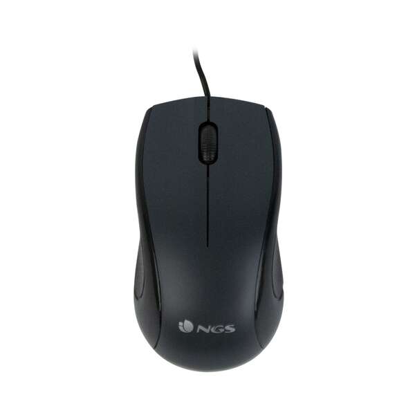 ngs mist raton usb 1000dpi 3 botones uso ambidiestro color negro