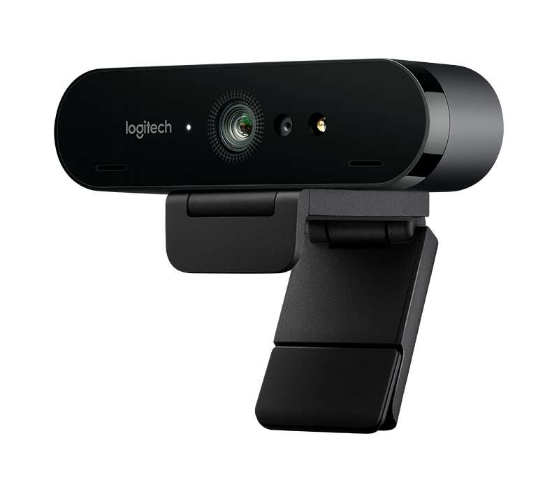 logitech brio webcam 4k ultra hd hdr grabacion 4k zoom digital 5x color negro