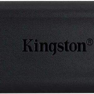 kingston datatraveler exodia memoria usb 256gb usb 3.2 gen 1 con tapa enganche para llavero color negro (pendrive)