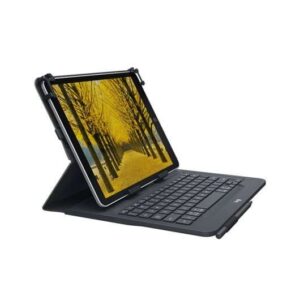 logitech universal folio funda con teclado inalambrico para tablets de 9" a 10" bluetooth 3.0 color negro