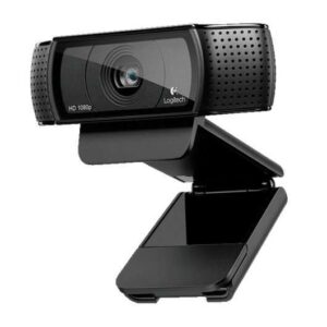 logitech c920 webcam hd pro 1080p usb 2.0 microfonos integrados enfoque automatico cable de 1.83m color negro