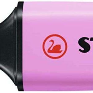 stabilo boss 70 pastel marcador fluorescente trazo entre 2 y 5mm recargable tinta con base de agua color fucsia helado