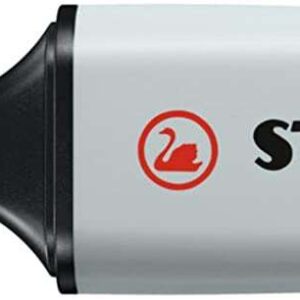 stabilo boss 70 pastel marcador fluorescente trazo entre 2 y 5mm recargable tinta con base de agua color gris polvoriento