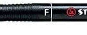 stabilo ohpen rotulador permanente punta fina trazo de 0.7mm agarre antideslizante tapon ventilado color negro