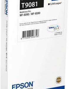 epson t9081 negro cartucho de tinta original c13t908140