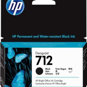 hp 712 negro cartucho de tinta original 3ed70a