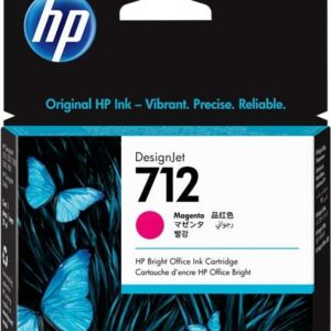 hp 712 magenta cartucho de tinta original 3ed68a