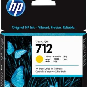 hp 712 amarillo cartucho de tinta original 3ed69a