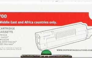 oki c5600/c5700 negro cartucho de toner original 43324408