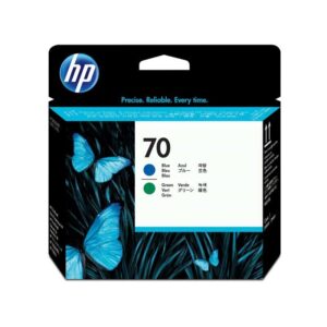 hp 70 azul/verde cabezal de impresion original c9408a