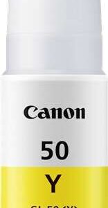 canon gi50 amarillo botella de tinta original gi50y/3405c001