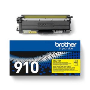 brother tn910 amarillo cartucho de toner original tn910y