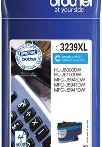 brother lc3239xl cyan cartucho de tinta original lc3239xlc