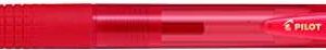 pilot boligrafo de bola retractil supergrip g punta redonda 1.0mm trazo 0.4mm tinta de aceite grip ergonomico color rojo