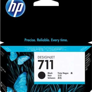 hp 711 negro cartucho de tinta original cz129a