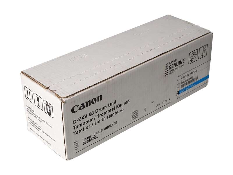 canon cexv55 cyan tambor de imagen original 2187c002