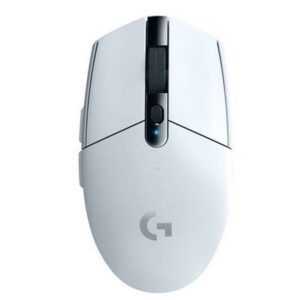 logitech g305 lightspeed raton inalambrico usb 12000dpi 5 botones programables uso diestro color blanco
