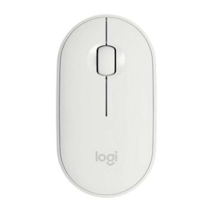 logitech pebble m350 raton inalambrico usb 1000dpi 3 botones uso ambidiestro color blanco