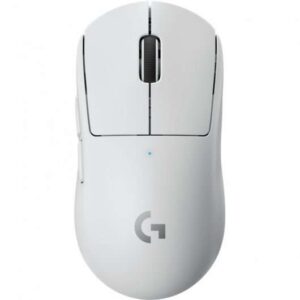 logitech pro x superlight raton inalambrico usb 25400dpi 4 botones recargable super ligero tecnologia lightspeed uso diestro color blanco