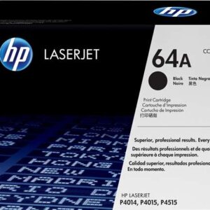 hp cc364a negro cartucho de toner original 64a