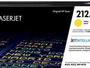 hp w2122a amarillo cartucho de toner original 212a