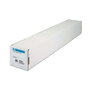 hp clear film transparencia papel para plotter 177gr. 914mm x 22.9m