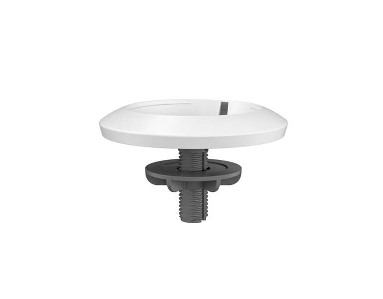 logitech soporte de base de microfono rally mesas de entre 20 50mm de grosor apto para techos color blanco