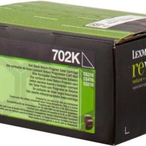 lexmark cs310/cs410/cs510 negro cartucho de toner original 70c20k0/70c20ke/702k