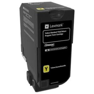lexmark cs720/cs725/cx725 amarillo cartucho de toner original 74c2sy0
