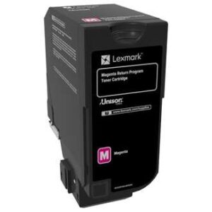 lexmark cs720/cs725/cx725 magenta cartucho de toner original 74c20m0