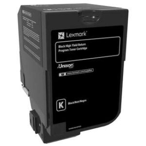 lexmark cs720/cs725 negro cartucho de toner original 74c2hk0