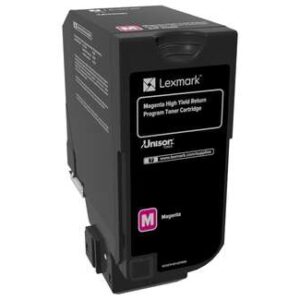 lexmark cx725 magenta cartucho de toner original 84c2hm0