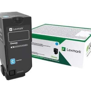 lexmark cs727/cs728/cx727 cyan cartucho de toner original 75b20c0