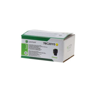 lexmark cs421/cs521/cs622/cx421/cx522/cx622/cx625 amarillo cartucho de toner original 78c20y0