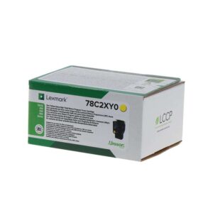 lexmark cs421/cs521/cs622/cx421/cx522/cx622/cx625 amarillo cartucho de toner original 78c2xy0/78c2xye