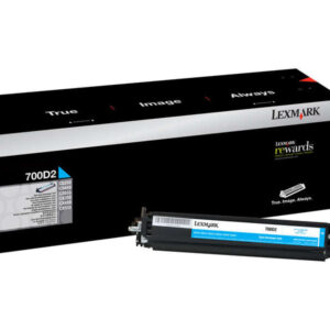 lexmark cs310/cs410/cs510/cx310/cx410/cx510 cyan revelador original 70c0d20/700d2
